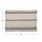 Hello Honey® Coastal Black and White Stripe Throw Blanket and Frayed Edges